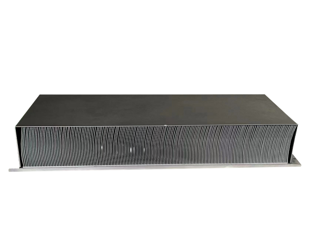 High Power Energy Storage Skived Fin Heat Pipe Heat Sink